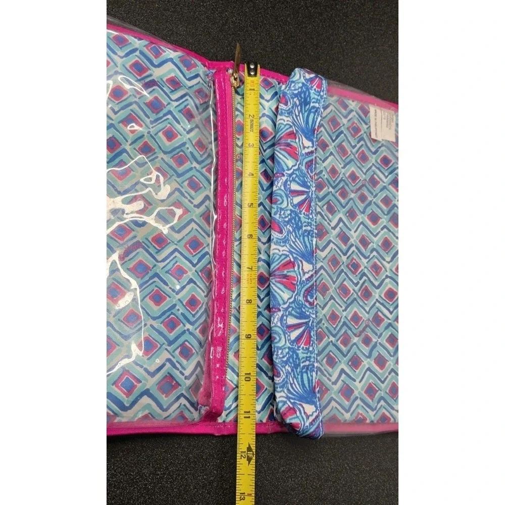Lilly Pulitzer‎ Target Hanging Cosmetic Bag Valet Travel My Fans Makeup Toiletry
